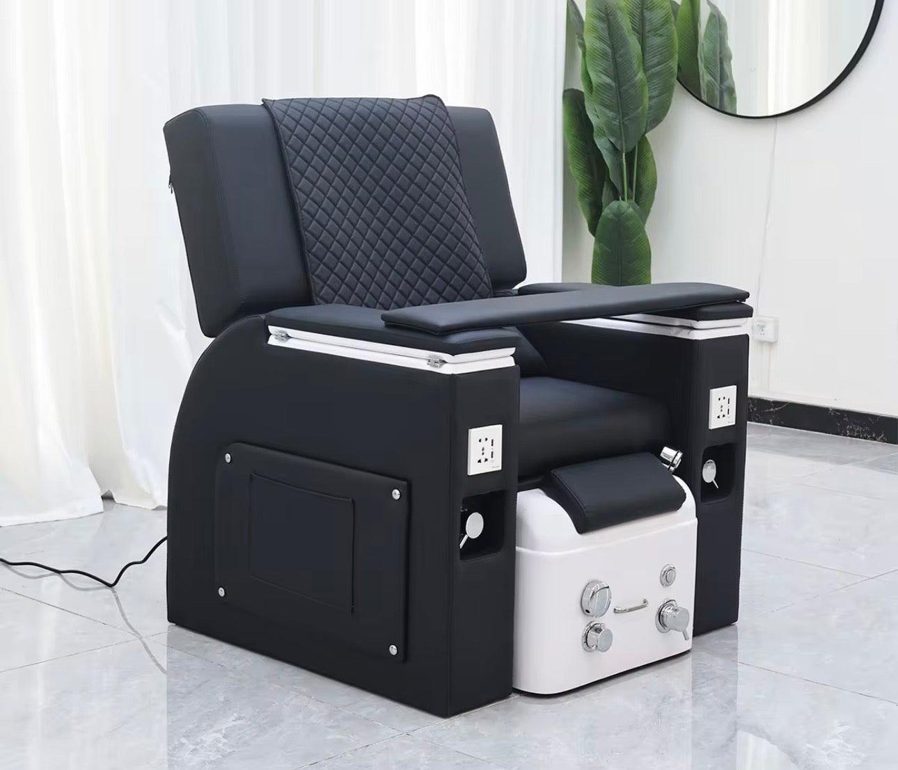 Luxury Plumbed Pedicure Spa Chair