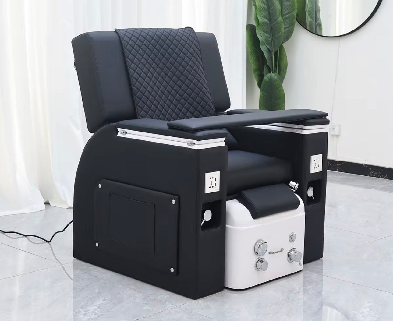 Luxury Plumbed Pedicure Spa Chair